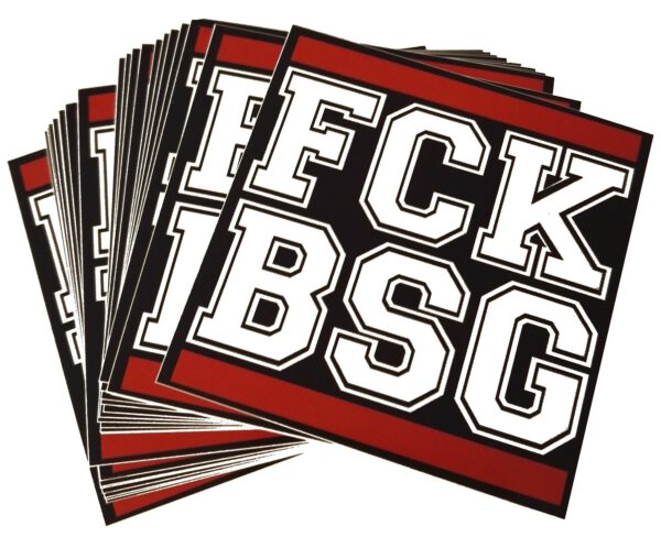 Aufkleber "FCK BSG“