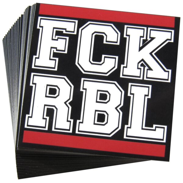 Aufkleber "FCK RBL“