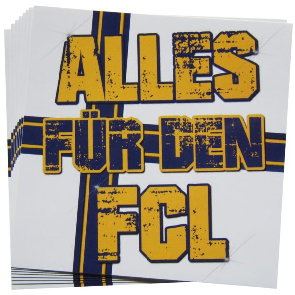 Aufkleber "Alles für den FCL 2"