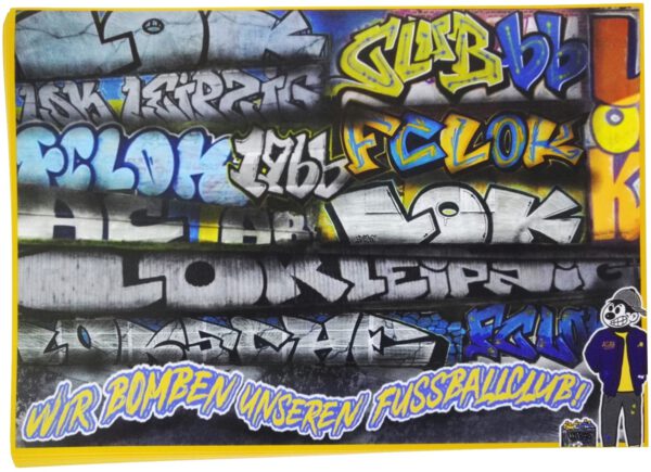 Aufkleber "Lok Graffiti Collage"