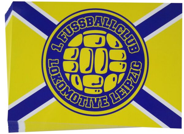 Aufkleber "1. Fussballclub Lokomotive Leipzig - 2"