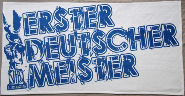 Handtuch "Erster Deutscher Meister"