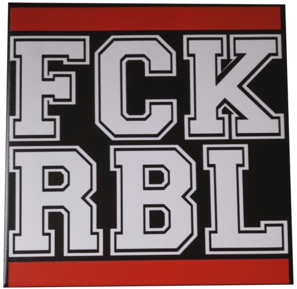 Leinwand "FCK RBL" – Bild 2