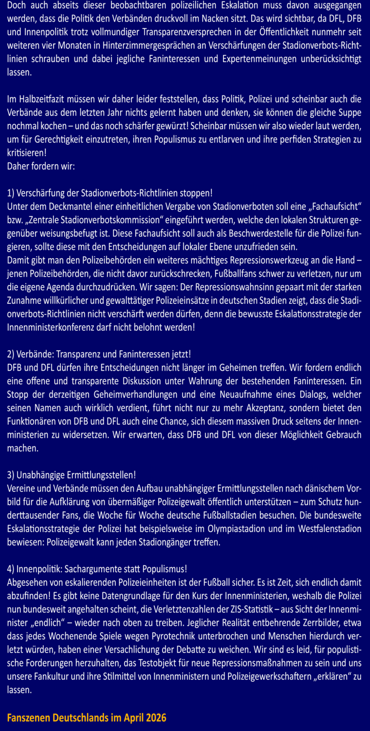 3 Monate nach der IMK ist 3 Monate vor der IMK - Ein Halbzeitfazit_Teil 2