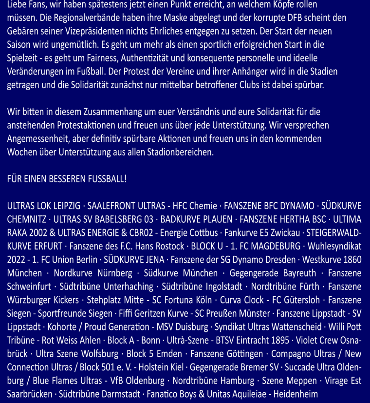 Aufstiegsreform - Vereine und Fans betrogen_Teil2